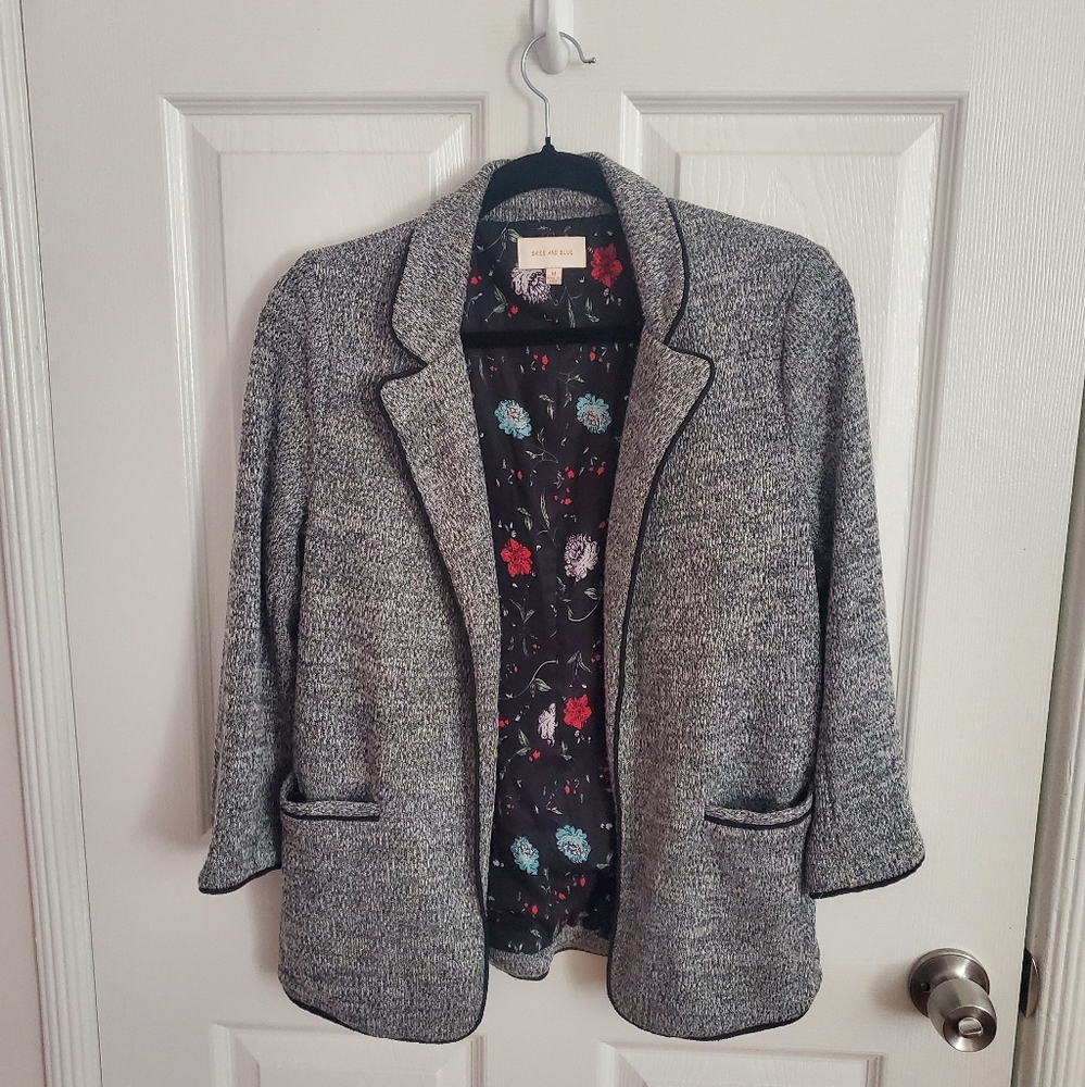Alanna Textured Knit Blazer